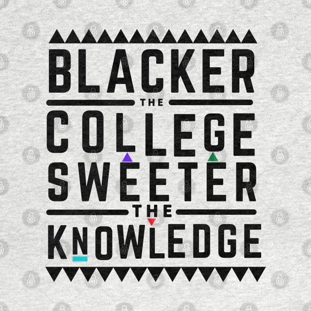 Blacker the College Sweeter the Knowledge by AlmostMaybeNever